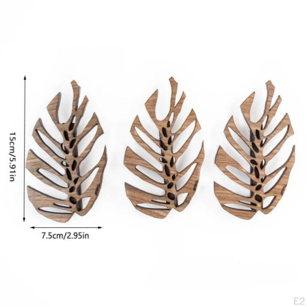 3 Pack of Wall Brackets for Climbing Plants and Home Decor