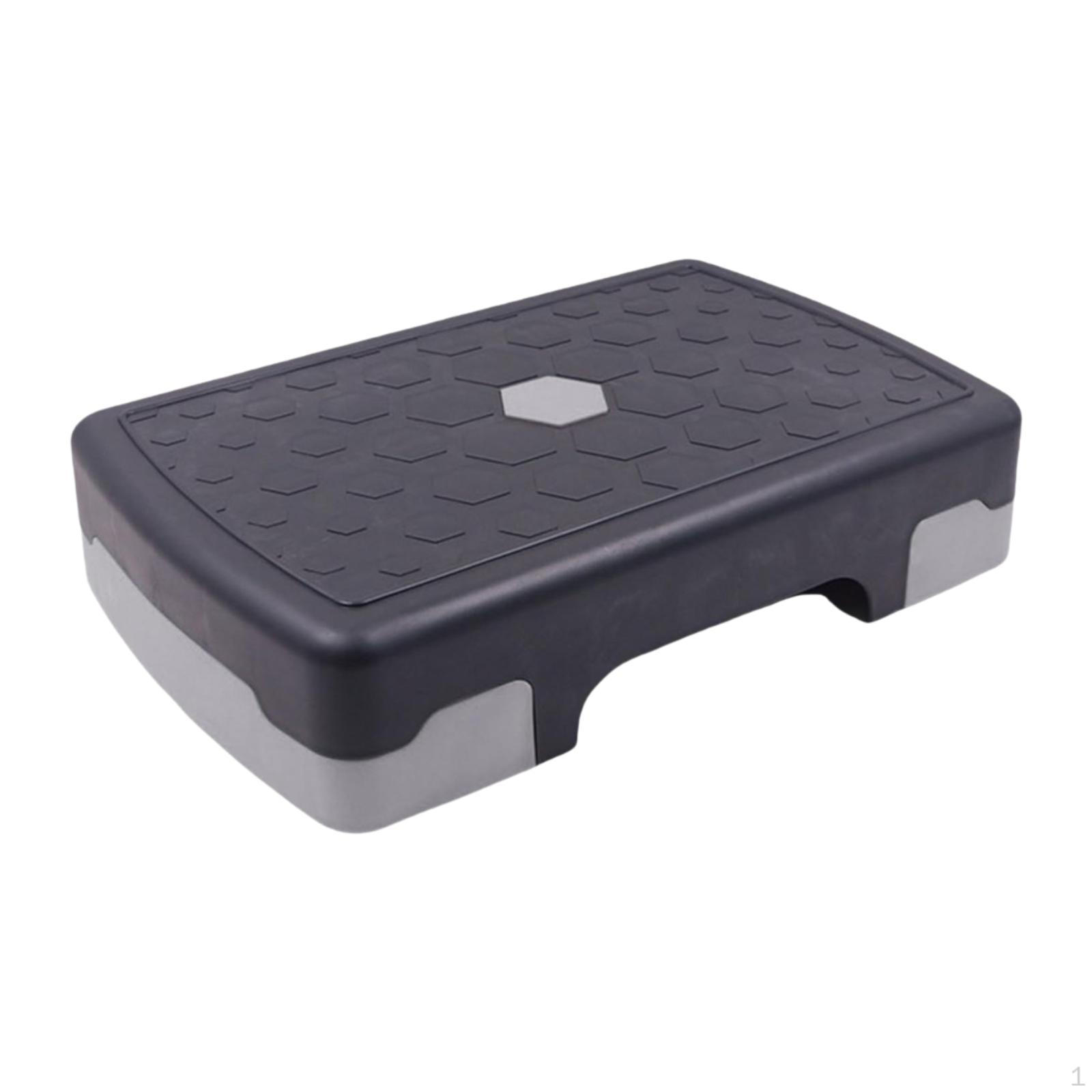 

Платформа для аэробных упражнений Портативный и легкий степпер для тренировки баланса Женщины Gray Black