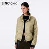 Jinyujie Women's Lightweight Stand Collar Duck Down Jacket