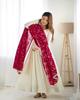 Bollywood Anarkali Gown Pant and Dupatta Set Ready To Wear Salwar Kameez Women Dress