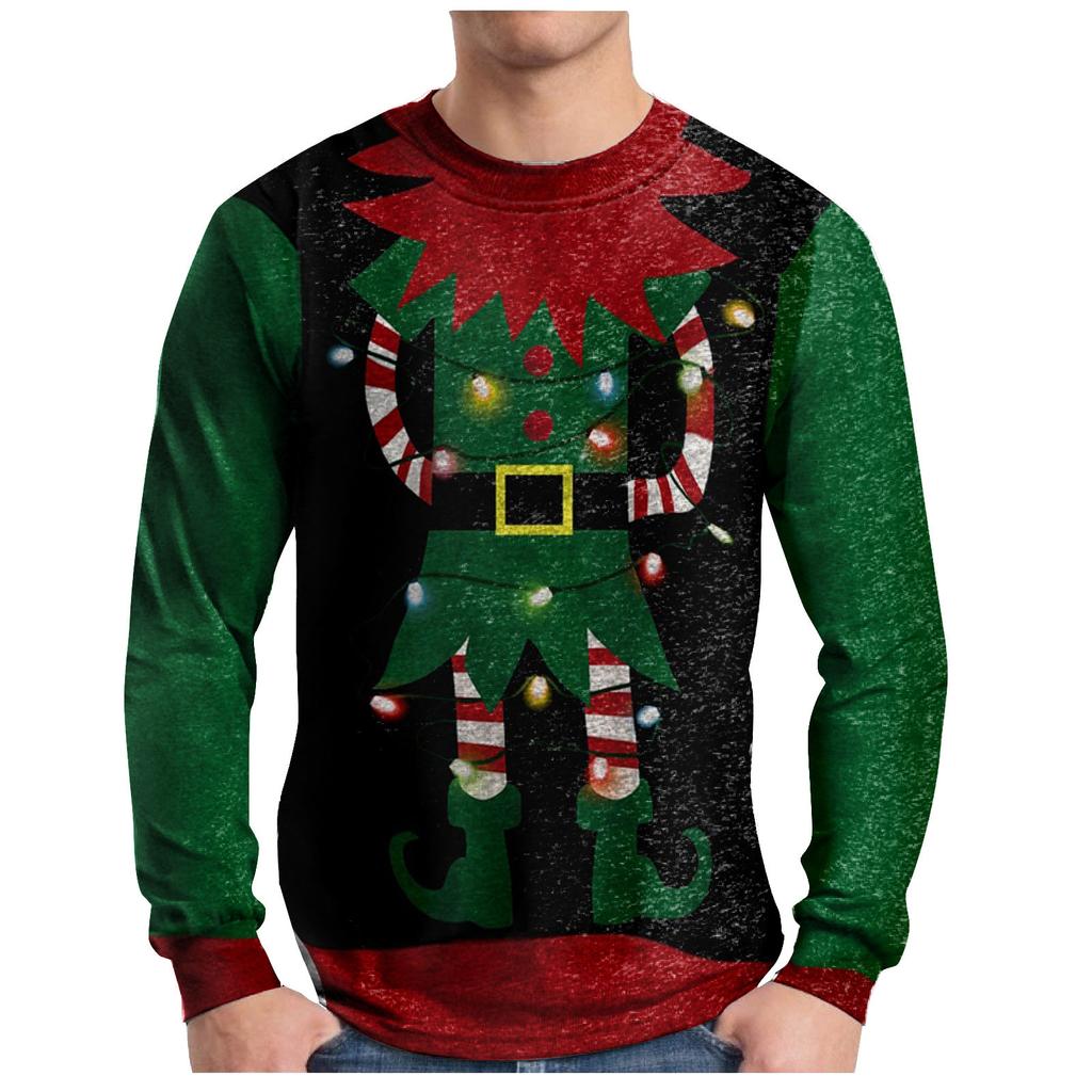 Christmas Round Collar Sweater Spring And  Long Sleeve
