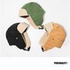 Lei Feng Hat Men and Women Winter Korean Version of The Trendy Ear Protection Hat Warm Cotton Hat Pilot Motorcycle Hat