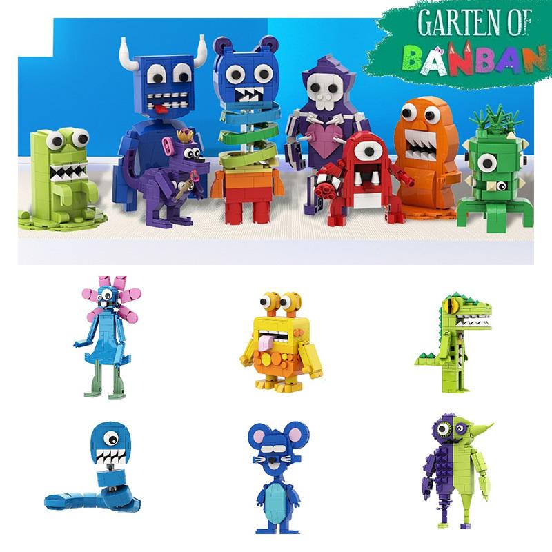 Garten Banban Of Assembled Building Blocks Kids Puzzle Toys Collection Display