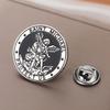 Dawapara Saint Michael Brooch Pins Guardian Archangel Protect Us Talisman Brooches Stainless Steel Jewelry
