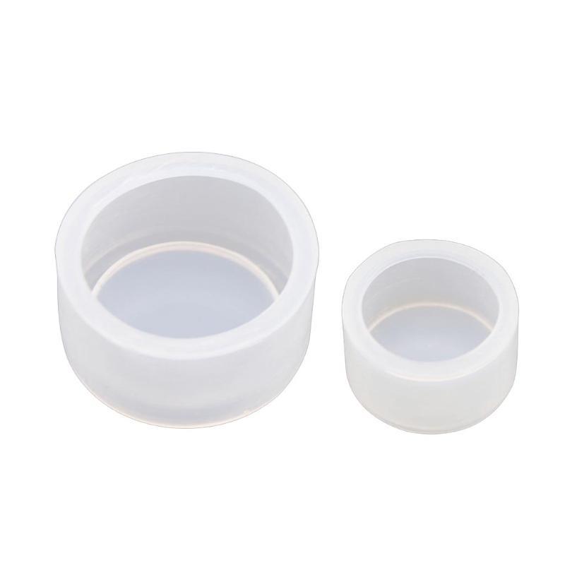 Round Push Button Switch Protector Clear Silicone Button Cover Nested Install