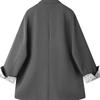 Damen Blazer Frühling Herbst Spitze Patchwork Langarm Anzug Design Büro Dame Blazer Mantel Neu