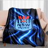 Nk Osijek Crest Design Blanket Suitable for Sofas, Beds, Offices, And Camping - Perfect Gift for Halloween Christmas