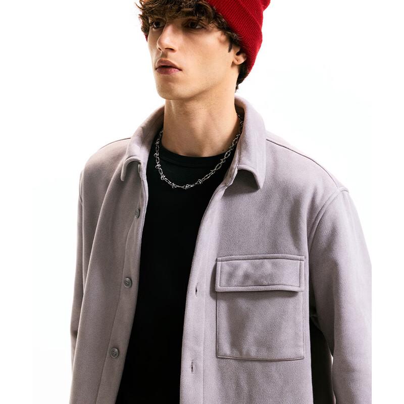 Fingercroxx Unisex Plush-Lined Suedette Jacket