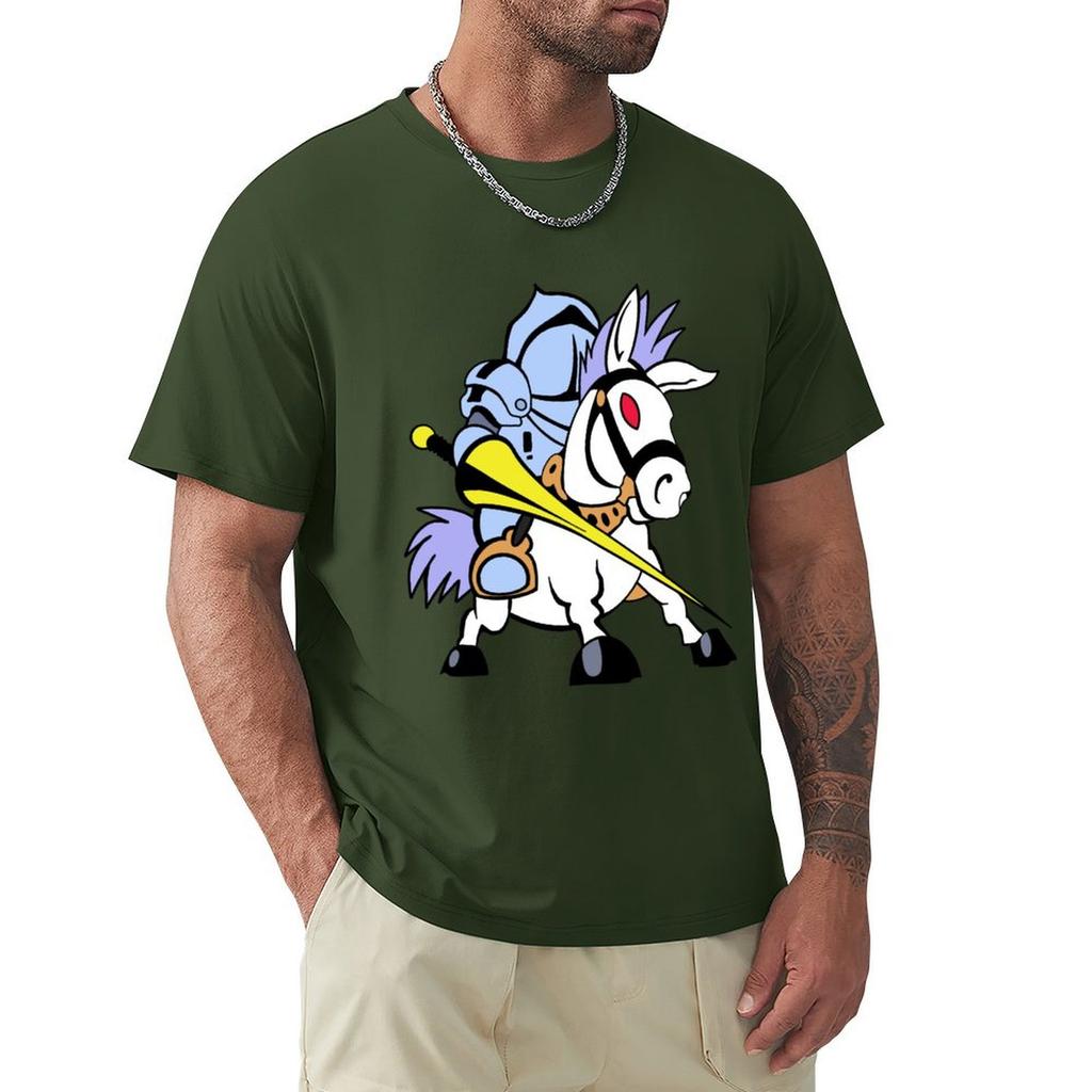 Ojo White Knights T-Shirt Graphic Tee Shirt Graphics Mens Graphic T-Shirts Big And Tall