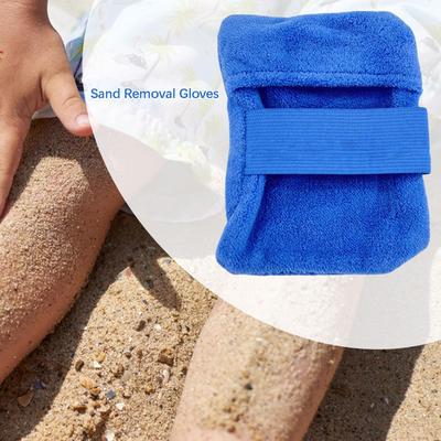 Beach Sand Removal Bag Wipe Cleaner for Adults Kids Reusable Portable Off Surf