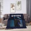 Rapper QUEVEDO Spain Blankets Flannel Decoration  Breathable Lightweight Throw Blankets for Home Bedroom Rug Piece