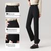 Sishuinianhua Women's Elegant Cropped Casual Pants L22003K1