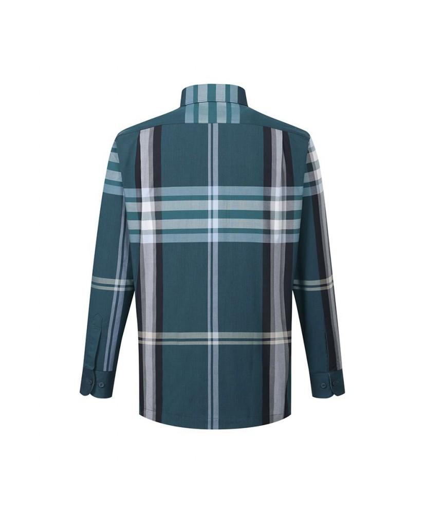 Dagseusyeocheu Cotton Blend Super Big Check Casual Shirt Regular Fit_Dmp1Shcl101E1