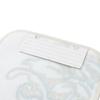 Senko DECORMUSEE Samira Toilet Lid Cover with Adhesive Compatible with Regular and Cleaning Floral Antibacterial and Made in Product Number 31904