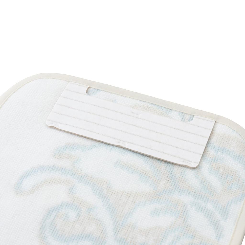 Senko DECORMUSEE Samira Toilet Lid Cover with Adhesive Compatible with Regular and Cleaning Floral Antibacterial and Made in Product Number 31904