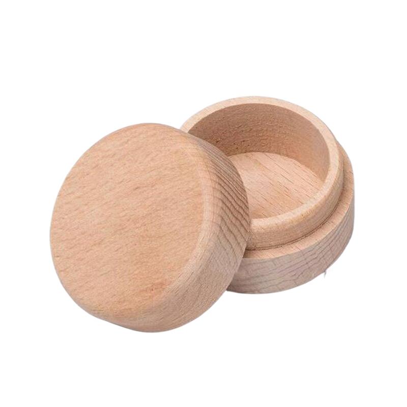 1 шт Прочная коллекционная коробочка для зубов Высококачественная детская коробочка для зубов Сохранение подарков Деревянный органайзер для молочных зубов с крышкой 1080₽