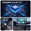 Wired To Wireless Carplay & Android Auto Smart Mini Adapter Box USB Plug and Play for OEM Wired CarPlay Android Auto Car Systems