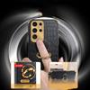 Luxus Krokodilmuster Leder Handyhülle Für Samsung Galaxy S24 FE S23 S22 S21 Ultra Plus FE Note 20 9 8 Rückseite Mit Ring