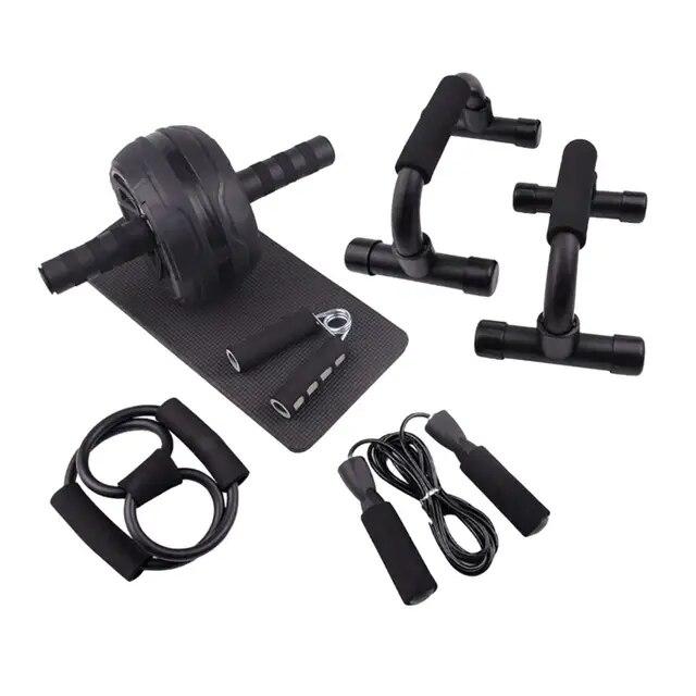 Abdominal Workout Core Strength Abdominal Wheel Chest Expander