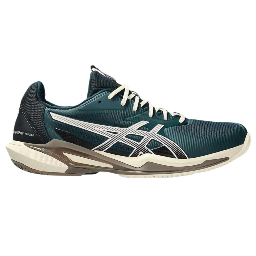 New Asics Solution Speed FF 3 Low Top Tennis Shoes Men's Saxon Green 1041A438-300