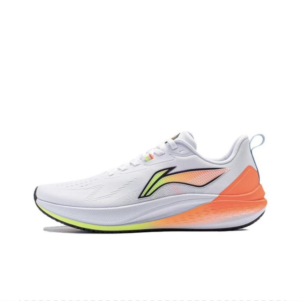 Li Ning Red Hare 7 Cushioning Slip Resistant Abrasion Resistant Low top Casual Running Shoes Men's Yellow Brown ARPU003-2(TeamJ-)