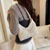 Woven Small Bag Women's Summer New Fashion Foreign Style Shoulder Bag Versatile Large Capacity Hollow Hand Bag Tide