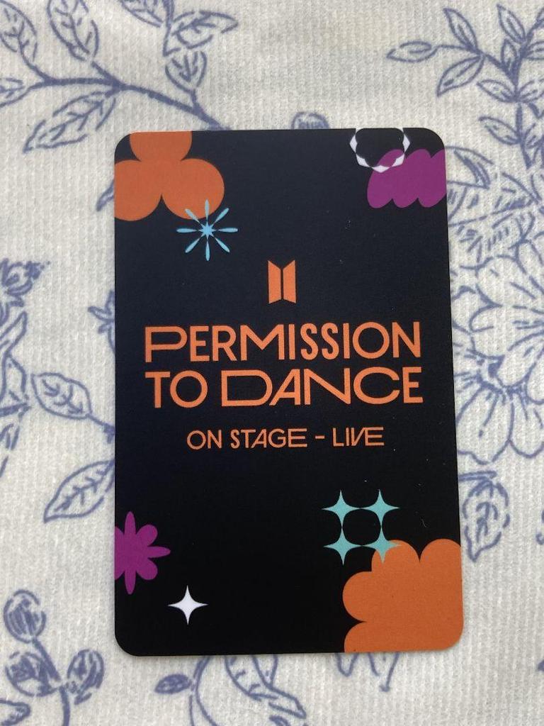 [USED] BTS PTD TARGET US Yoongi Limited American Trading Card