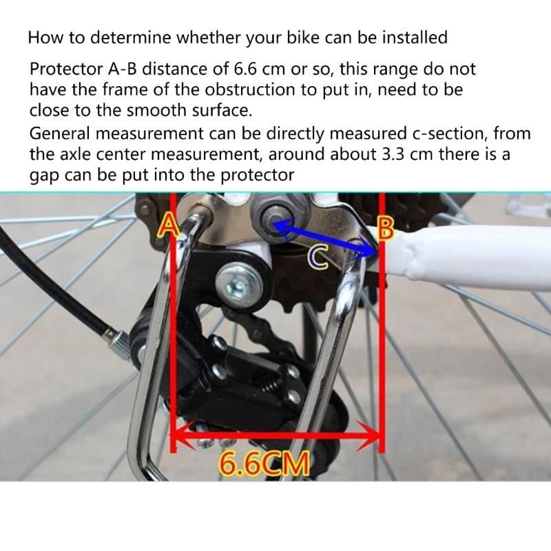 Rear Derailleur Guard Rack Bike Rear Dial Protector Bike Derailleur Protectors