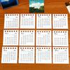 New Mini 2026 2026 Calendar Office School Supplies Calendar Desk Calendar monthly Planner Desk Accessories Decor Record Office