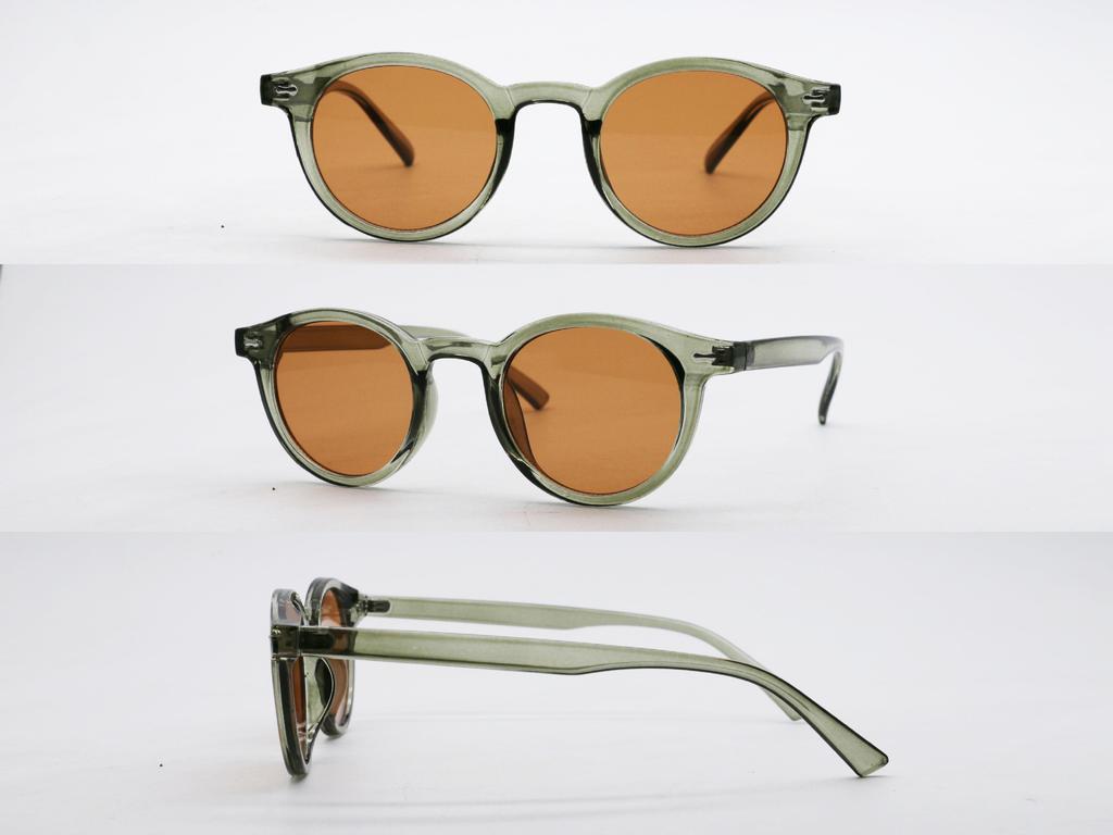 UV Protection Lightweight Comfortable Durable High Quality Retro Stylish High End Round Shaped Female Women Sun Glasses