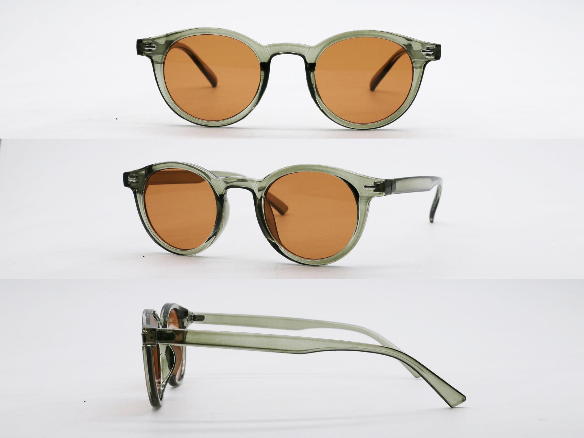 Nieuwe Tijdloze Ronde Zonnebrillen Voor Mannen Voor Vrouwen Vintage Stijl Designer UV400 Brillen Mannen Populair Anti-reflecterend Reizen Rijden Zicht Draag