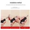 Electric Wrench Air Gun 1/2" To 1/4" Hex Socket Converter