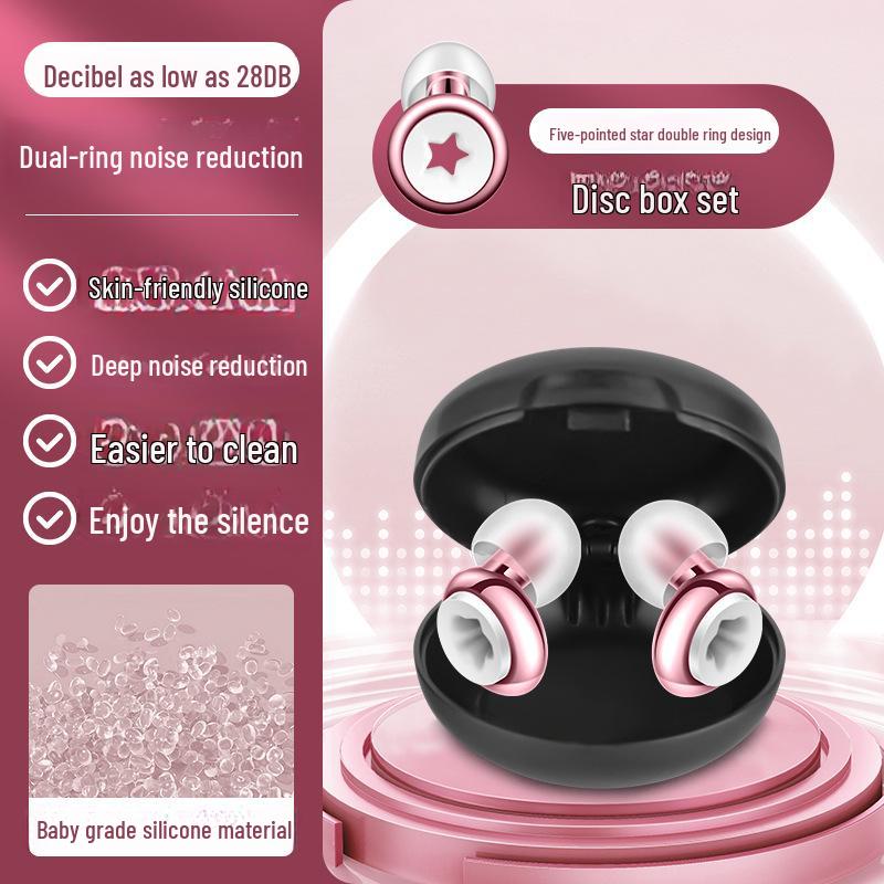 Bouchons d'oreille en silicone anti-bruit: Étanche, Insonorisé, Idéal pour les dortoirs, le travail, les ateliers et le ronflement