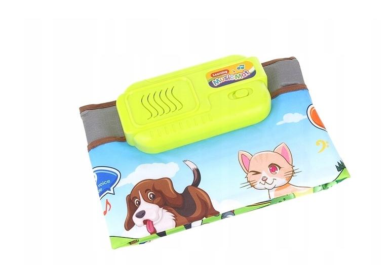 Interaktywna Mata Edukacyjna Gra Odgłosy Zwierząt Klawisze Sensoryczna