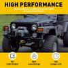 For 1997-2006 Jeep Wrangler Front TJ Turn Signal Lights LED Amber Smoked Lens