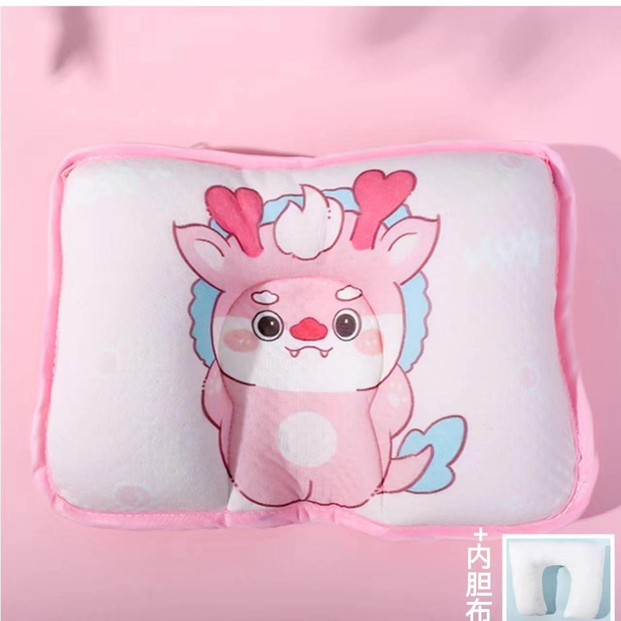 

Baby Shaped Pillow Newborn Corrective Head U Shaped Pillow 0-1 Year Old Baby Anti-Bias Head Breathable Pillow Protective Breathable 20 * 28cm