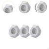 3 Pieces Sink Overflow Cover Basin Trim Practical Creative Remplacement Round Caps Insert in Hole