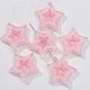 TX13 Pentagram Niche Girl Wind Sweet Design Filling Bead Bracelet Spacer Acrylic Hollow Star Necklace DIY Jewelry Accessorie