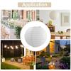 12pcs Chinese Round Paper Lanterns for Wedding Party Decoration White Japanese Hanging Lampshades New Year Decoration