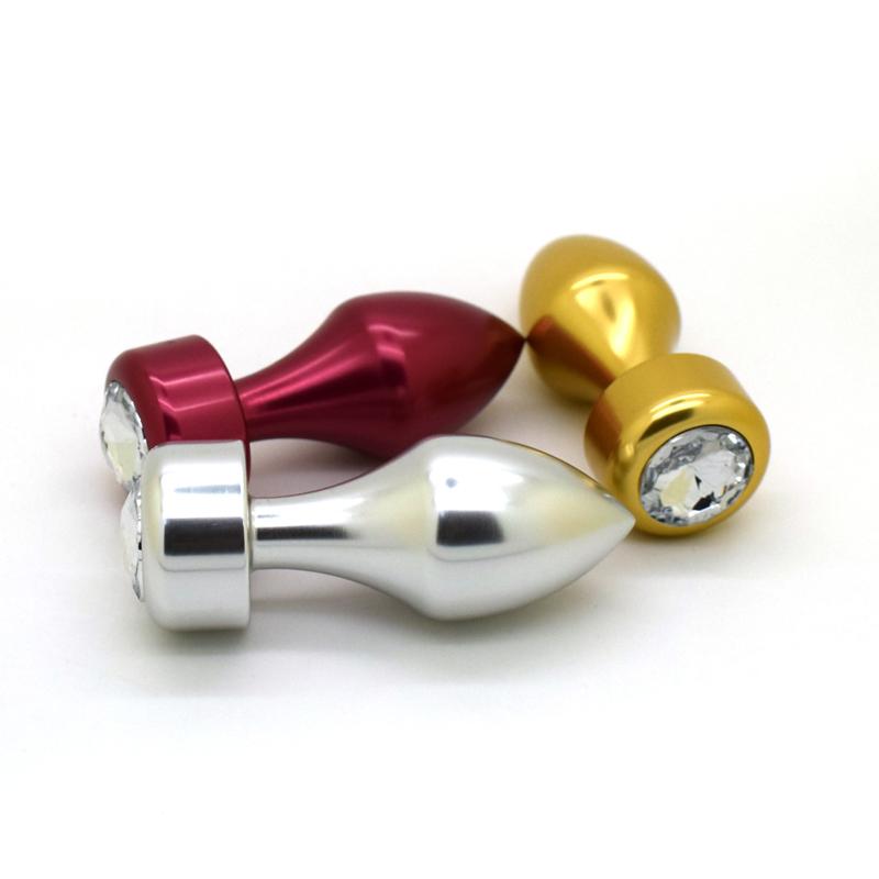 Kovový produkt pro dospělé Anální sexuální hračka Anální kolík Dildo korálky Stimulující hračky Sexuální hračka s masturbátorem pro muže a ženy