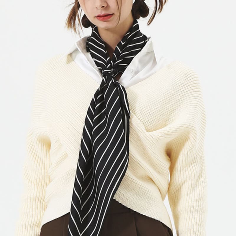 ONSZ Optical Square Silk Scarf