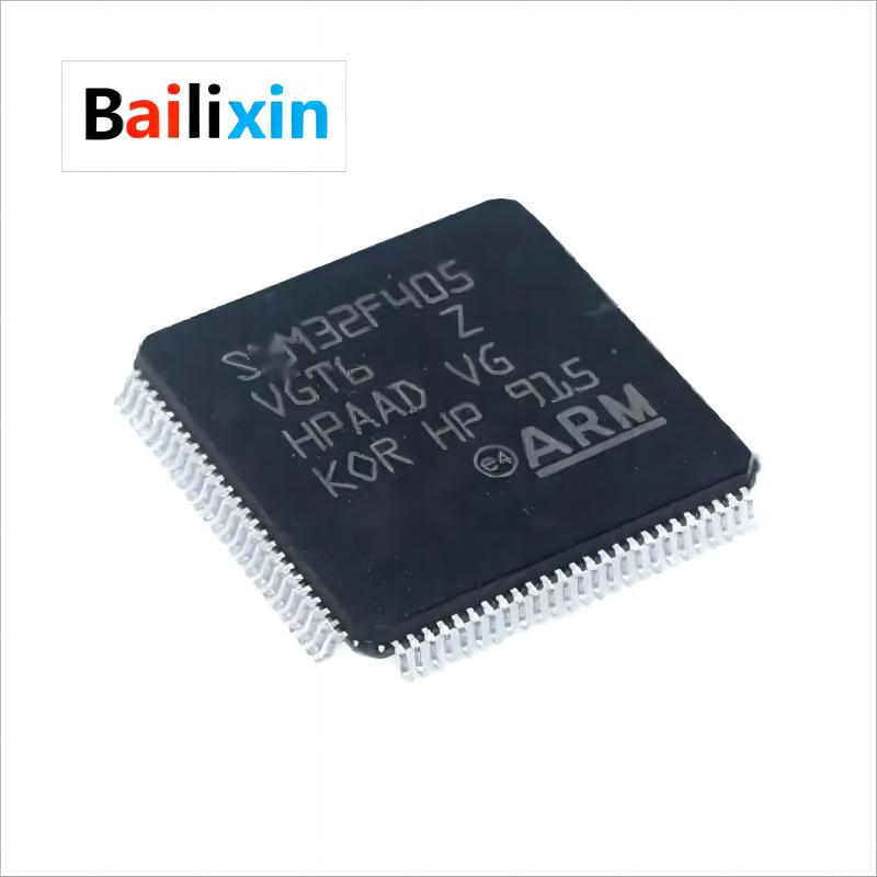 

10 шт. микроконтроллер STM32F405VGT6 ARM, 168 МГц, 1 МБ флэш-памяти (ЛКФП-100).
