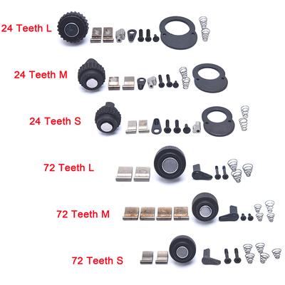 24/72 Zähne Ratsche Steckschlüssel Reparatur Zubehör Ersatzteil Kit Set