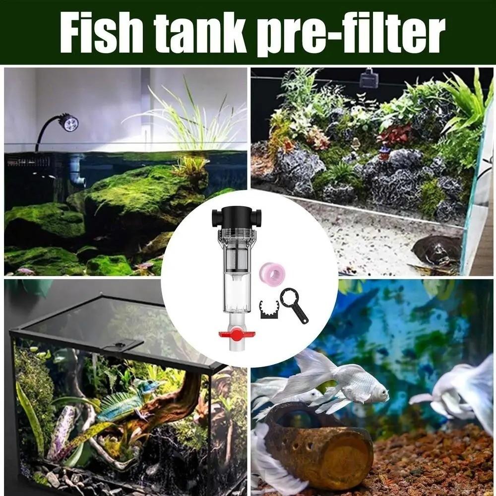 1/2 3/4 Female Thread Aquarium Feces Separator Water Filter Valve  Agricultural Use