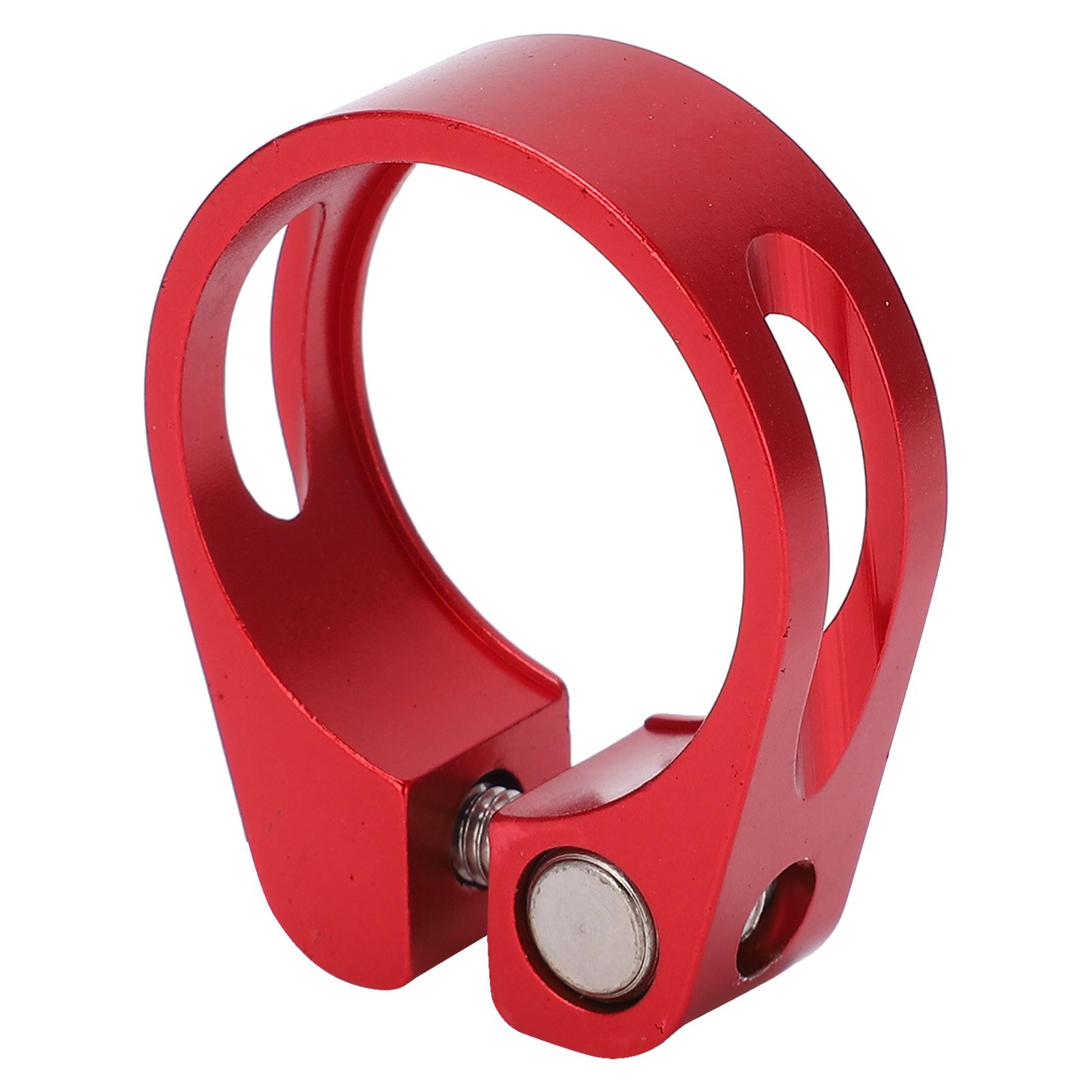 

31,8 мм Зажим для подседельного штыря велосипеда Зажим для трубы Алюминиевый сплав Велосипед Быстросъемный Хомут подседельного штыряКрасный