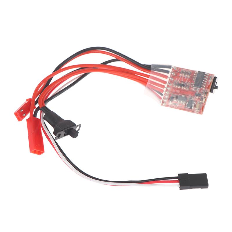 Micro ESC 10A 15A 20A 30A Brushed ESC RC ESC Electric Speed Controller For DIY Mini 1/16 1/18 1/24 RC Car Boat Tank W/Brake