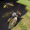 Insect Bee Brass Puzzle Steampunk Ant Metal Model  Puzzle DIY Craft Kit Great Gifts Teens and Adults Personalized Ornament