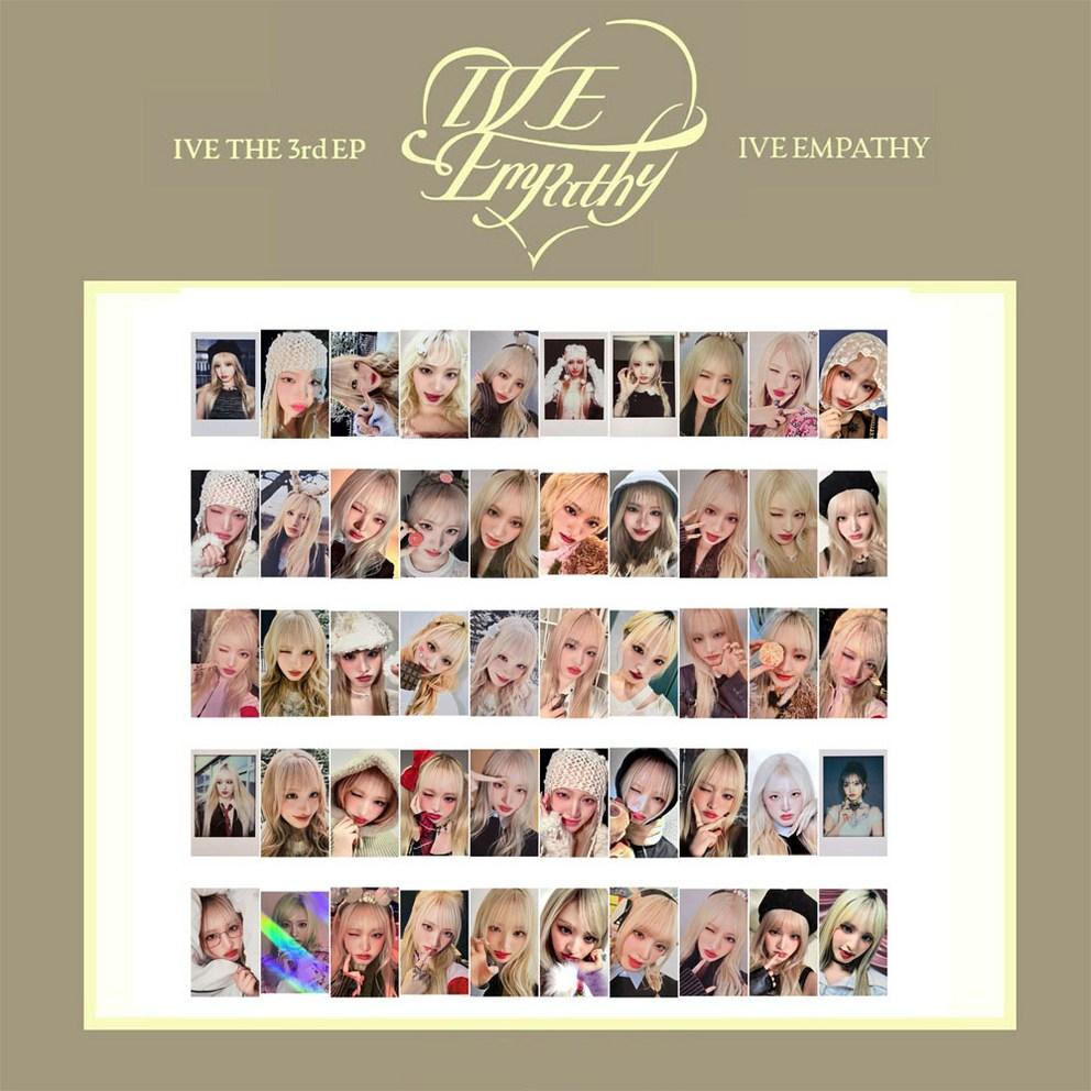 

Ive Comeback Альбом EMPATHY Фотокарточка ATTITUDE Специальная Фотокарточка Withmuu 50 Без Дубликатов