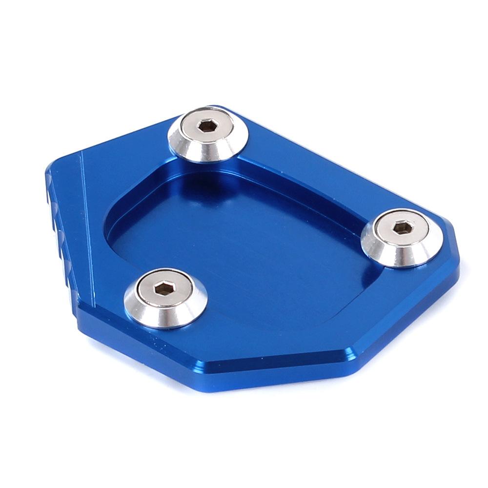 Professional Aluminum Motorcycle Kickstand Side Stand Extension Pad Plate Cover for CB400 NC700 CB250F