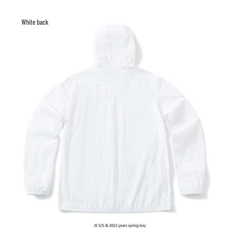 Lightweight Breathable Sun Protection Jacket - Summer Thin Hooded Outdoor Travel Wear for Couples